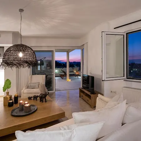 Apartment Helen Luxury House With Sea View Rethymno (Crete)